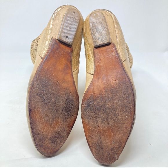 Vintage Embellished Boots Women's Size 9 - Picture 8 of 8